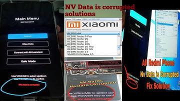 All redmi mi poco /Nv Data is corrupted/ problem hardware  solution!💯%working class video course