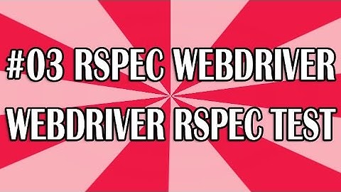 RSpec Tutorial for Beginners 03 (Setup for Rspec Test) | QAShahin