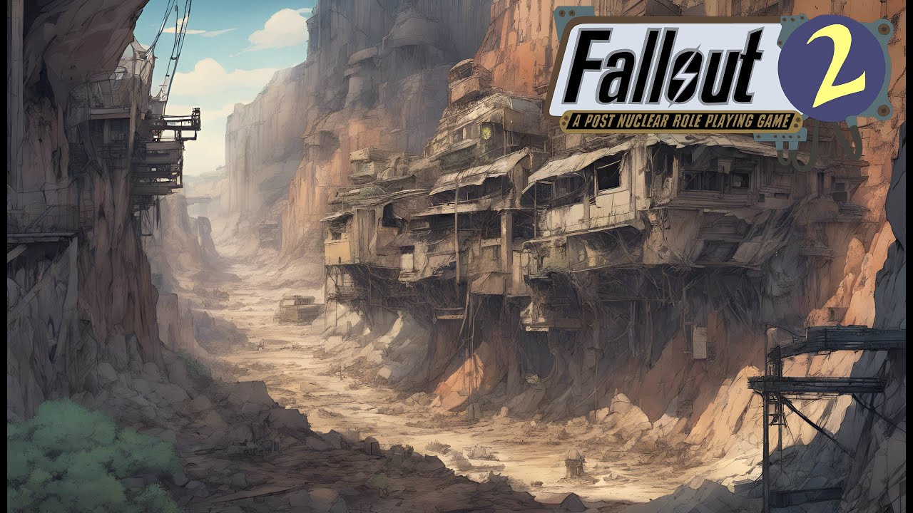 Beyond The Canyon - Fallout 2 | Post Apocalyptic Ambient Music 1 Hours