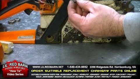 How to Replace the Sprocekt on a Stihl 021 023 025 Chainsaw
