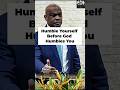 Humble Yourself Before God Humbles You