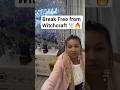 Break Free from Witchcraft 🕊️🔥 #Faith #jesus #shorts