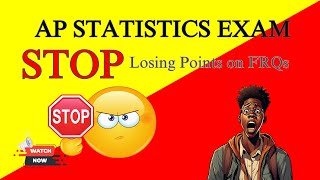 How to 🛑 STOP Losing Points on the AP Statistics FRQs ✅ | Task Verbs Explained (Boost Your Score)