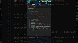 Python Strings are more powerful than you think! Let me show you 🚀 #Python #PythonShorts #CodeNewbie