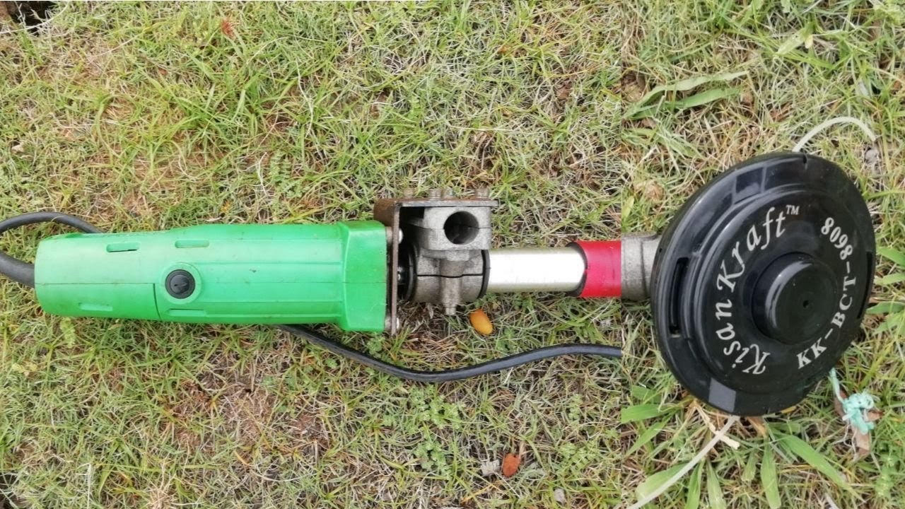 Grass cutter using angle grinder Power Weeder Brush Cutter