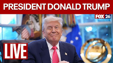 🔴LIVE: President Trump makes announcement from the Oval Office