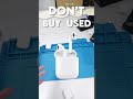 Don't Buy Used Airpods....#Shorts