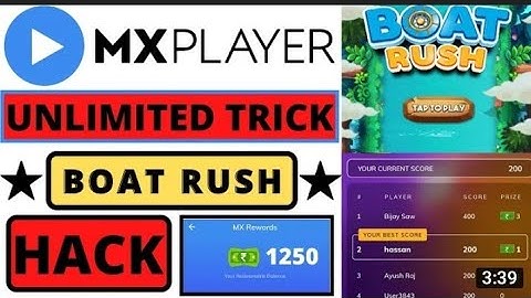 Mx Player All Game Hack Trick || Mx Player Gamre Trick || Mx Player Boat Rush Game Hack Trick 2021