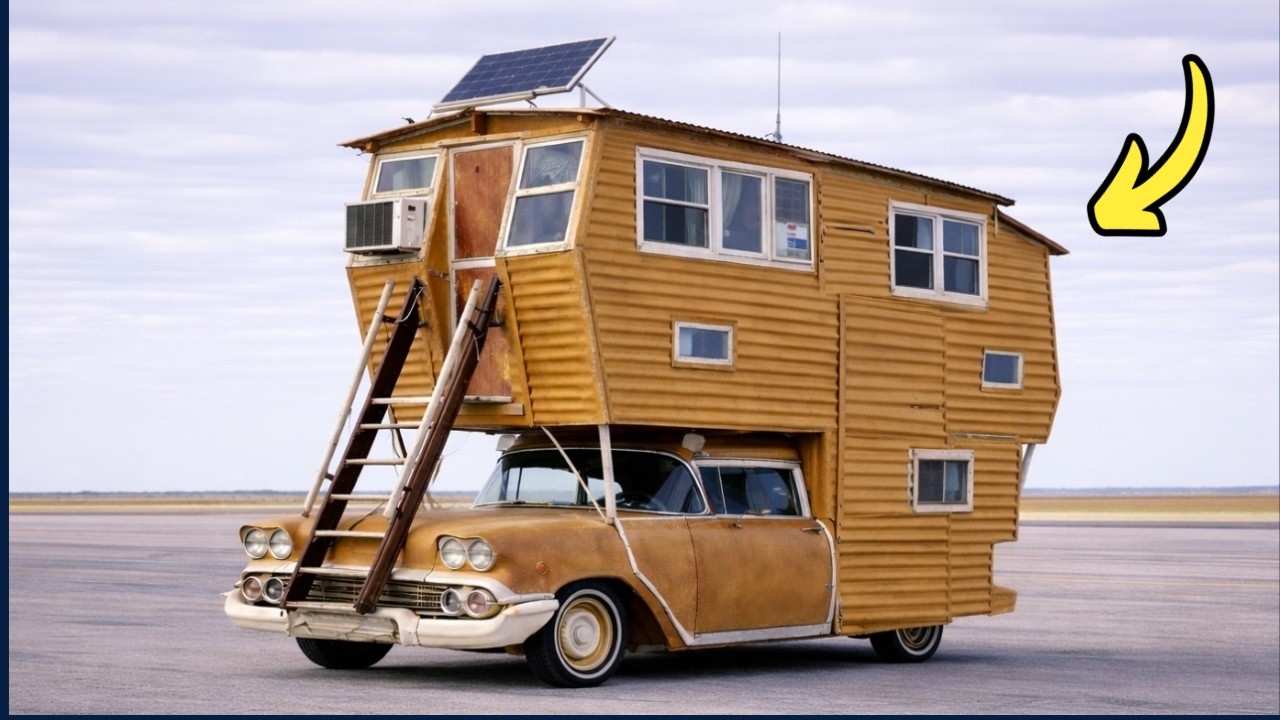 ¡LAS 8 CAMPER ANTIGUAS MÁS EXTRAORDINARIAS Y BIZARRAS QUE SE CONSTRUYERON!