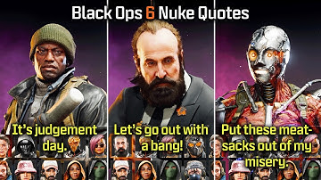Black Ops 6 - Nuke Quotes