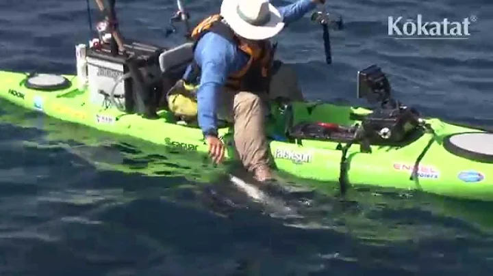 Kayak Fisherman Jim Sammons Hooks a Monster Rooste...