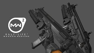 [HL2:MW19] - MP7 and Kilo141 With M203 Grenade Launcher Attached