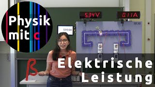 Die elektrische Leistung im Experiment