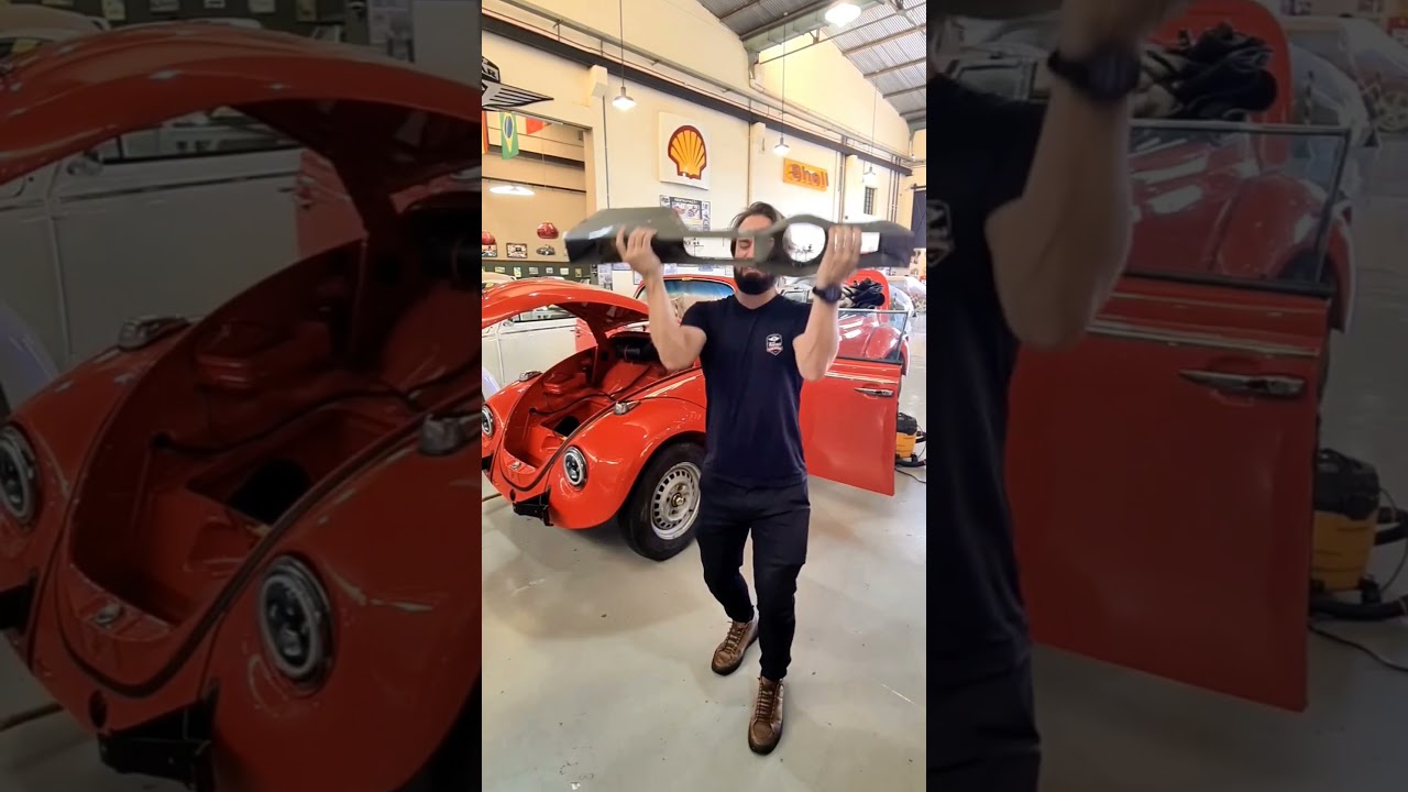 Aquela Mágica! 👌🏻💫 console central do Fusca da Worker!