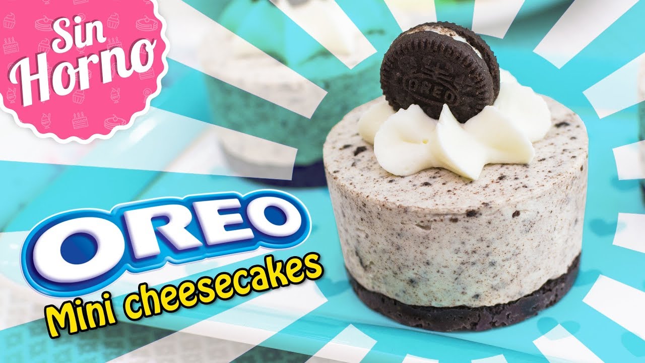 OREO MINI CHEESECAKES | NO BAKED | Quiero Cupcakes! - YouTube