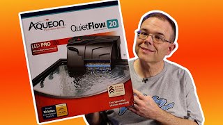 Aqueon Quietflow 20 Unboxing, Setup, and Review