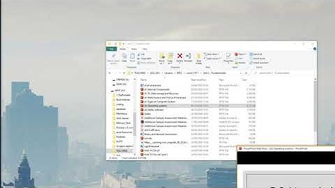 Operating systems user Interfaces