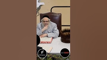 Satmar Rebbe Reb Aaron Learning at the Satmar Siyem Hashas | האדמו”ר מסאטמאר לומד בחברותא בסיום הש”ס