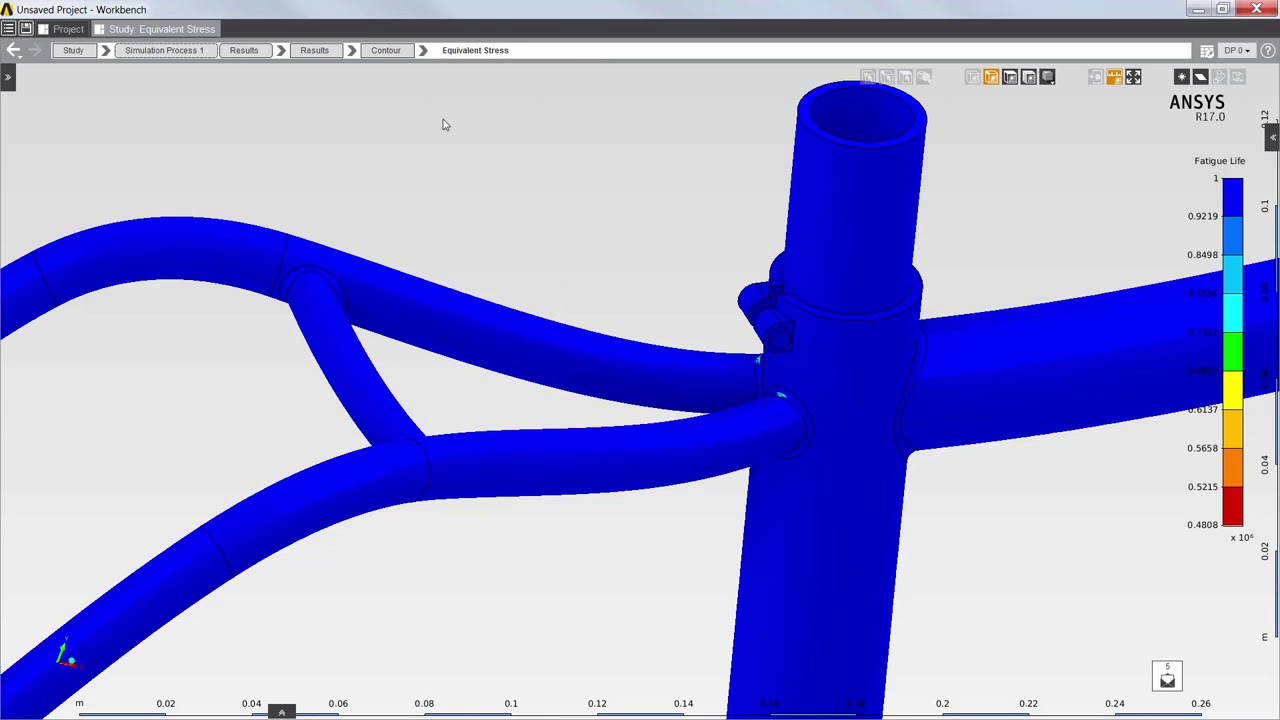 SEI-DS. Evaluate Structural BMX with ANSYS AIM Tutorial - YouTube