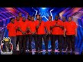 NFL Players Choir Story & Intro America's Got Talent 2022 Auditions Week 3 S17E03