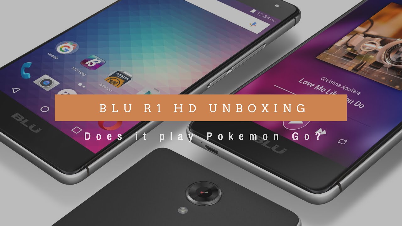 BLU R1 HD Unboxing and initial impressions YouTube