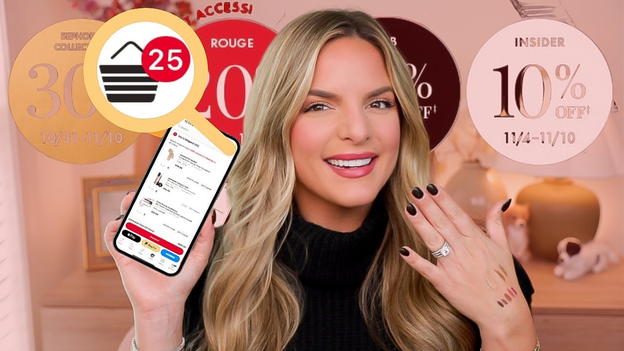 ЧТО В МОЕЙ КОРЗИНЕ НА РАСПРОДАЖЕ В SEPHORA | Кейси Холмс