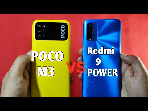 Poco M3 vs Redmi 9 Power | Speed Test & Camera Comparison