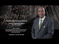 Professorial Inauguration Professor Mdutshekelwa Ndlovu 
