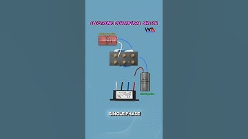 Electronic Centrifugal Switch wiring for single Phase Motor #motor #motors #Centrifugalswitch