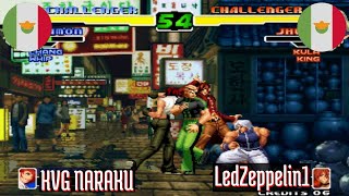 King of Fighters 2000 (FT5) - KVG NARAKU (MX) vs LedZeppelin1 (MX)