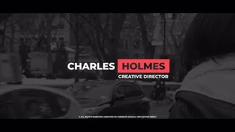 Modern Lower Thirds Premiere Pro Templates