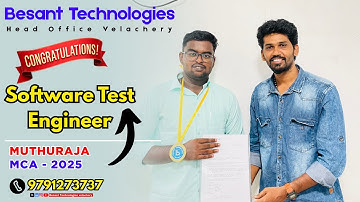 Besant Technologies Chennai Jobs | Software Testing Course in Tamil | Automation Testing in Tamil