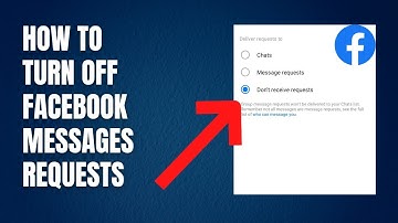 How to turn off facebook messages requests (2022)