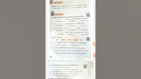 CLASS 1, COMPUTER, CHAPTER #3 KEYBOARD  ( EXERCISE PAGE # 26, 27 )TEACHER NAILA SAHAR