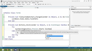 File System Watcher vb