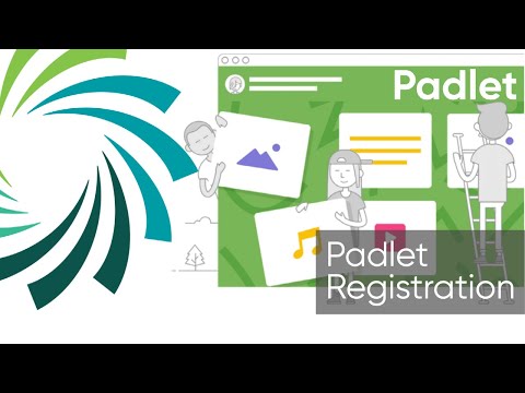 Padlet Registration Video