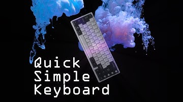 QUICK AND EASY BUILD - KBD67 Lite R3 65% Keyboard Build + Gateron Black Inks v2