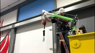 3m dbi sala confined space davit arm