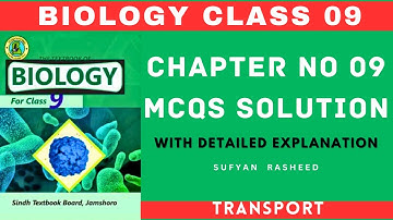 Chapter 9 Solved MCQs With Explanation | Class 9 Biology | Sindh Board | Biological Virus