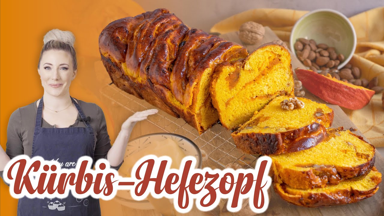 😱🤤 OMG IST DER SOFT - Saftiger Kürbis Hefestuten mit Walnüssen