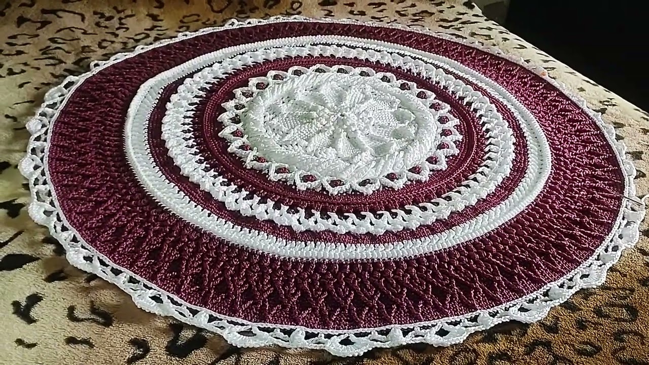 Tapete mandala ponto russo passione 🥰