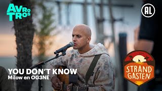 Milow en OG3NE - You Don't Know | Strandgasten Resimi