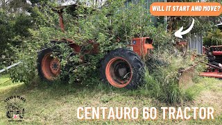 Will it start and move after years of sitting? SAME Centauro 60 tractor