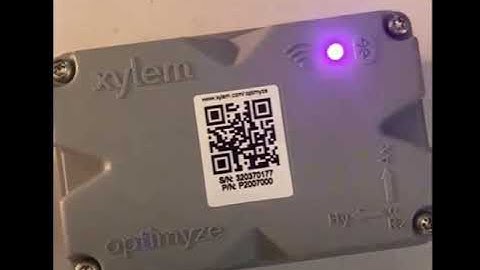 Xylem optimyze™ condition monitoring solution - Walkthrough video