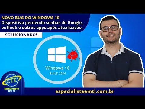 Solução para Bug do windows 10 faz perder senhas do Google, Outlook e outros apps.