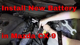 Match Highlights How to install a new battery on a Mazda CX-9
