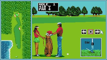 ATARI ST Tournament Golf By Elite, UBISoft 1991 Automation Compact Disk Menu Intro No 433 Cracktro