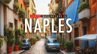 The Most Colorful city in Italy - Naples - Walking Tour 4K60fps HDR