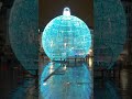 Lightining in the Cristmas days in the center of city named Vitoria Gasteiz Spain