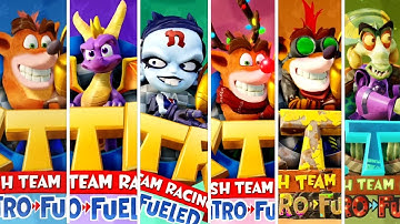 Crash Team Racing Nitro Fueled: ALL TITLE SCREEN